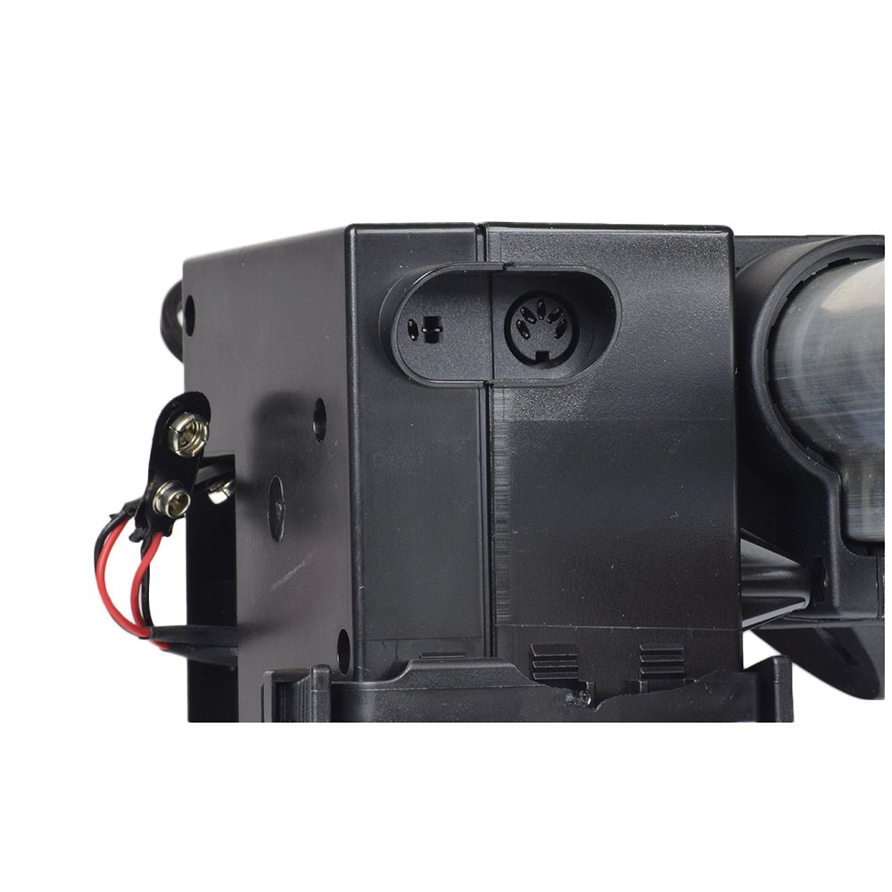 Deluxe Heat & Massage Drive Motor Assembly for Pride Lift Chairs (DRVMOTR1138) featuring a black box with various plugs and cable connectors, crucial for the chair's operating system.