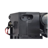 Deluxe Heat & Massage Drive Motor Assembly for Pride Lift Chairs (DRVMOTR1138) featuring a black box with various plugs and cable connectors, crucial for the chair's operating system.