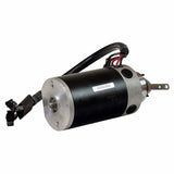 Drive Motor Assembly for the Pride Celebrity XL Heavy Duty Deluxe (SC4450DX), featuring a black and silver electric motor with visible brake assembly components.