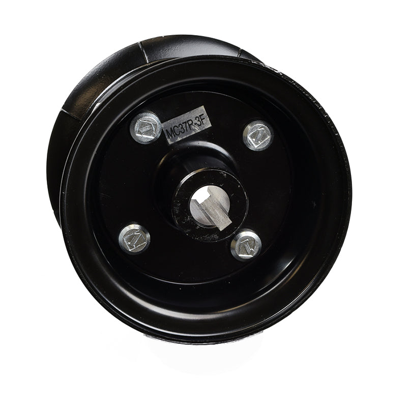 Rim Assembly for the Jazzy 1103 Ultra, 1107, 1113 ATS, & J6 power chairs, featuring a black round object with bolts and a central nut, designed for optimal mobility and durability.