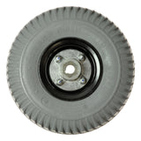 3.00-4 (10x3, 260x85) Foam-Filled Drive Wheel Assembly for the Drive Image EC & Image GT Power Chair, featuring a metal rim with a central nut and a Powertrax C248 tread pattern.