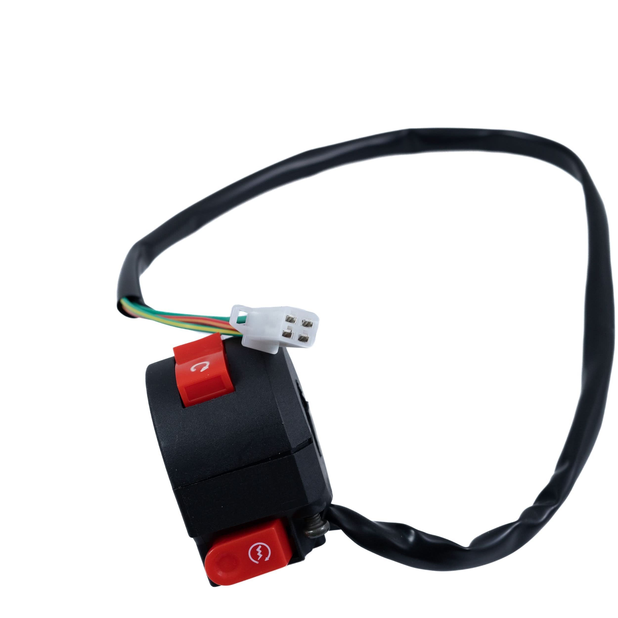 2-Pack Universal Starter Kill Switch – Spring Loaded Button For Dirt Bikes, Pit Bikes & ATVs