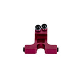 Red Folding Locking Latch for Drive Medical Nitro Rollator, Nitro Hemi, and Nitro Tall, featuring a red metal structure with black components, essential for securing and maintaining mobility equipment.