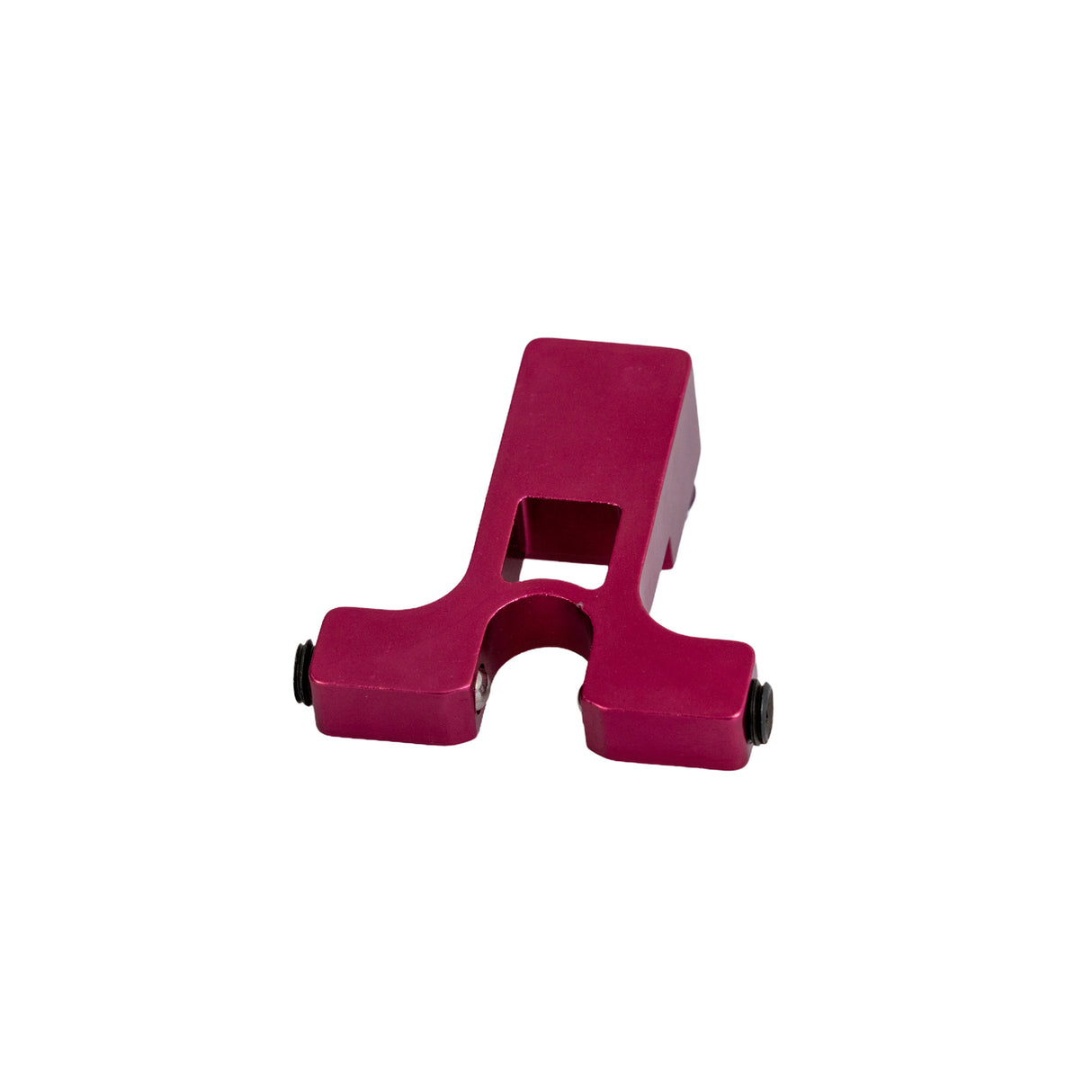 Red Folding Locking Latch with black screws, designed for the Drive Medical Nitro Rollator, Nitro Hemi, and Nitro Tall, essential for maintaining scooter or power chair functionality.