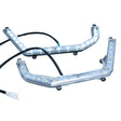 LED Front Light Set for the Coleman AT200-B ATV, shown with wires attached, providing a direct replacement for factory running lights, enhancing visibility in low light conditions.