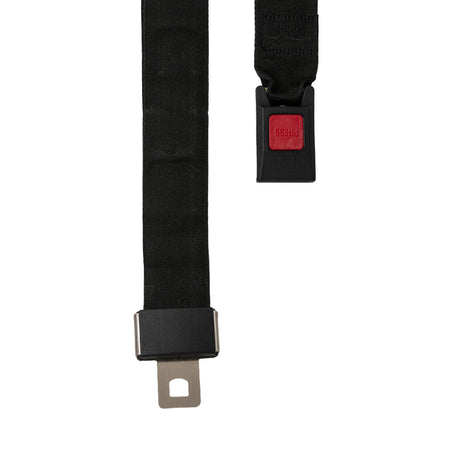 Universal Seat Belt with Push Button Buckle for Go-Karts & Golf Carts