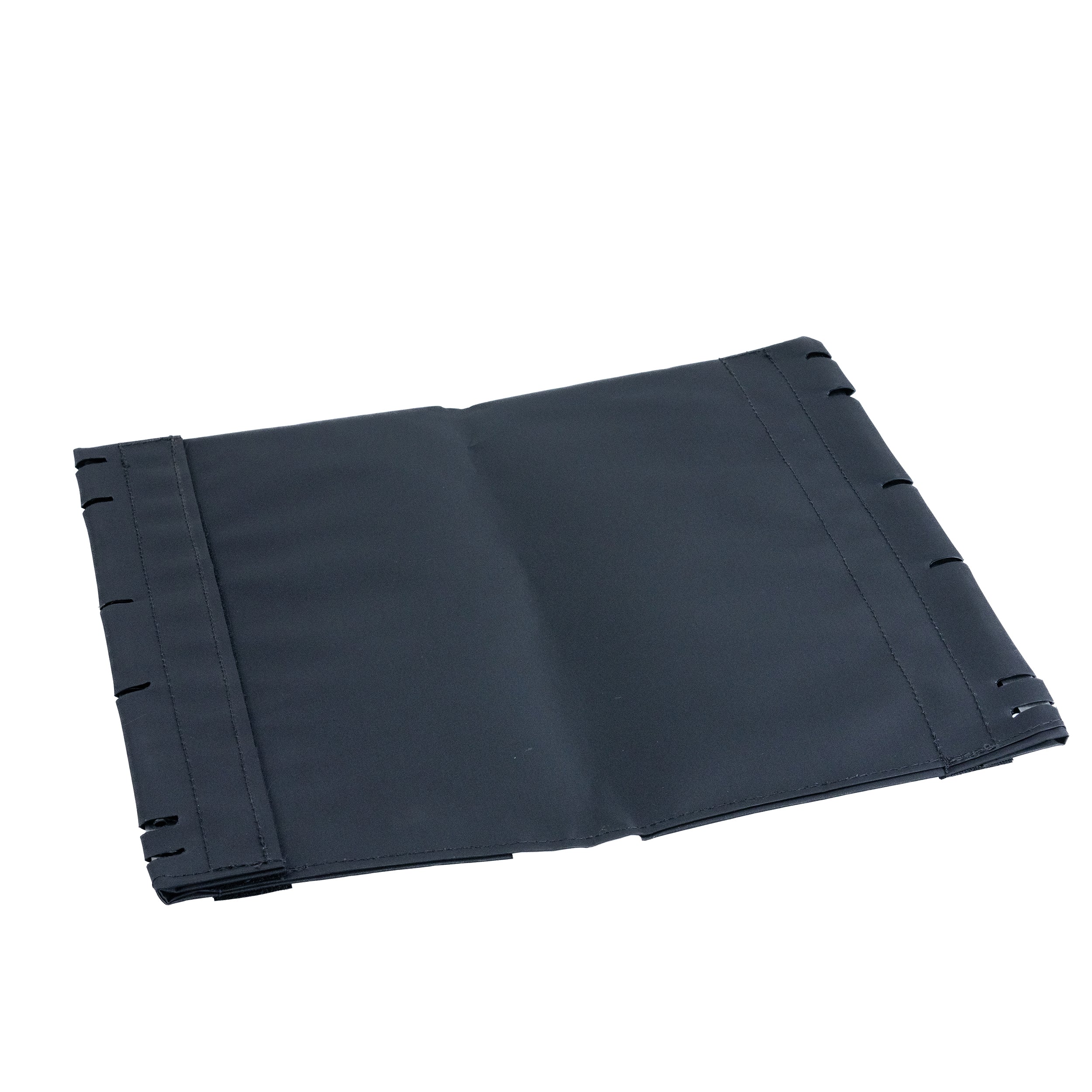 18x18 Sail Cloth Seat Upholstery for Invacare 9000 XT & 9000 XDT Manual Wheelchairs, featuring heavy-duty sail cloth fabric, shown in close-up with a spiral bound edge.