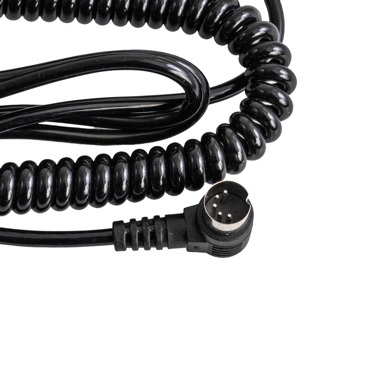 6-Button 5-Pin Hand Control Pendant for the Drive Medical Delta Ultra-Light 1000 Semi-Electric Hospital Bed, featuring a black coiled cable with a round connector.