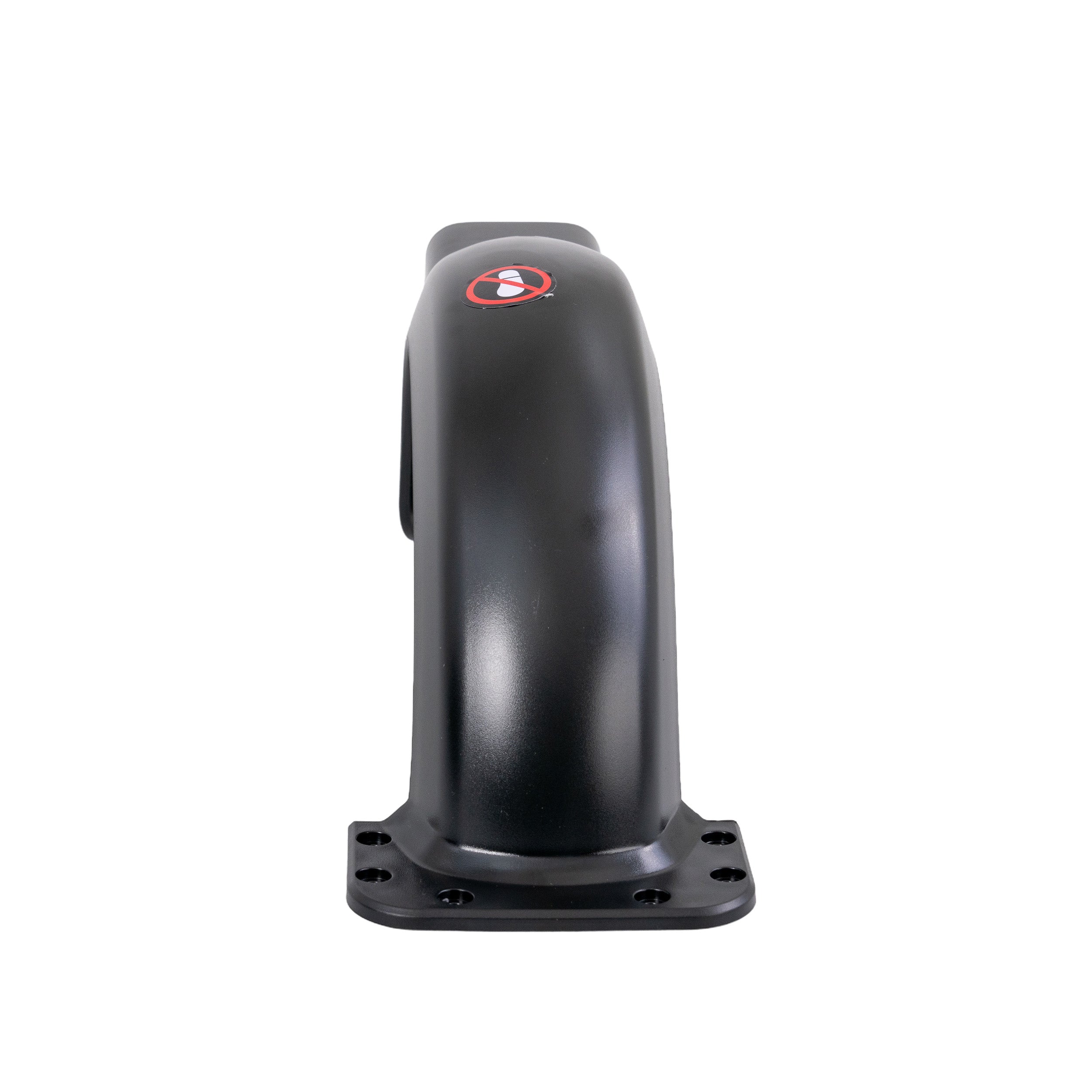 Rear Fender for GOTRAX XR Elite Electric Scooter featuring a red logo, made from durable black ABS plastic. Designed to prevent dirt and water splashes, this fender is a new-style replacement.