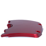 Red Top Controller Cover for Jazzy Select, Select GT, Select 6, & Select 6 Ultra, featuring multiple holes for ventilation and a rectangular shape, ideal for replacing a scratched or damaged power chair cover.