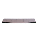 Foot Board Panel for the Drive Medical Low Full Electric Bed (15005LP) shown as a brown rectangular panel with multiple holes, designed to refresh the bed's foot board.