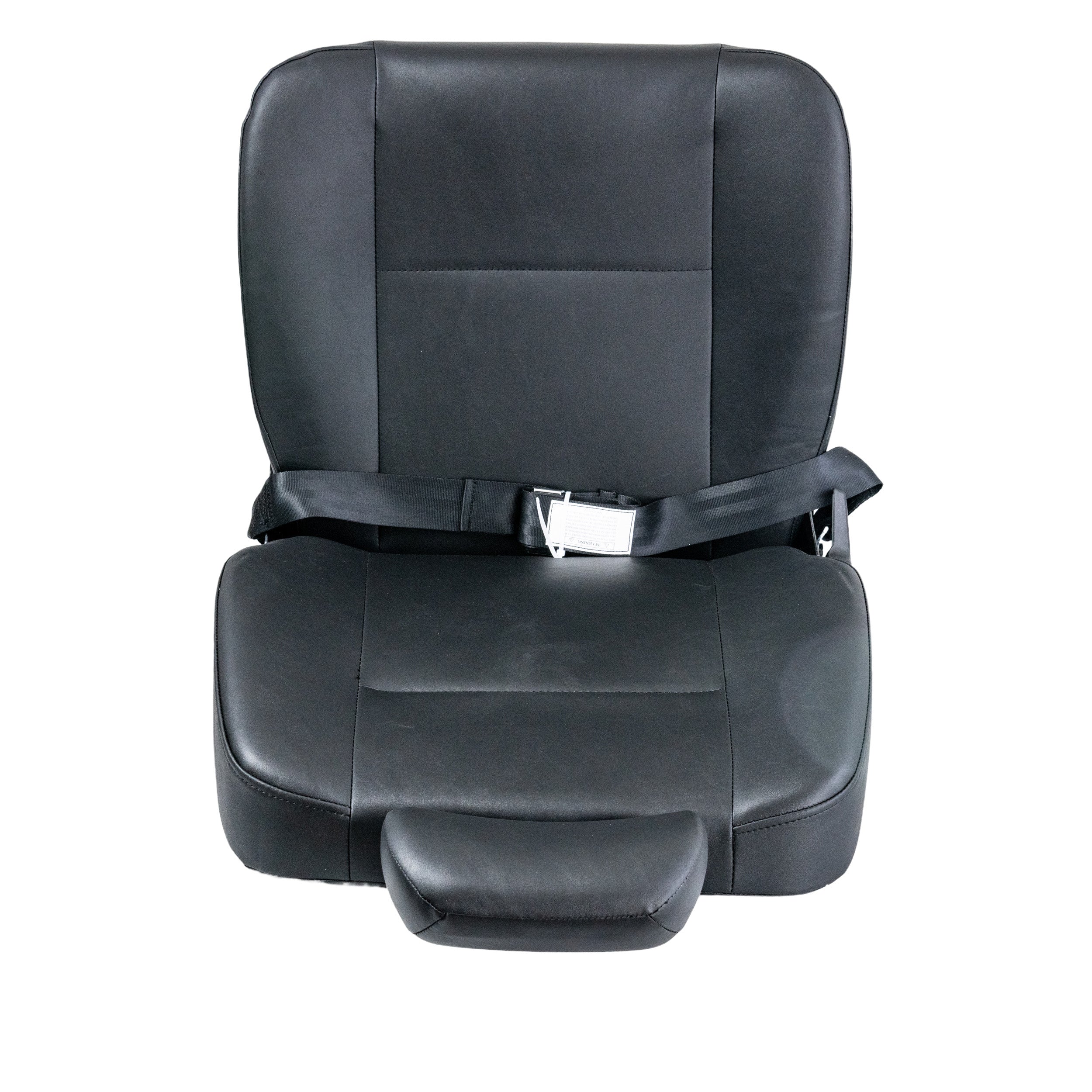 22x20 Hi-Back Seat Assembly for the Pride Maxima (SC901/SC941), featuring a black seat with a strap, armrests, headrest, and visible seat plate.