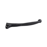 Right Side Black Metal Scooter Brake Lever, featuring a sleek, pointed shape and a 6.5 length, designed for GY6 full-size street scooters and mopeds.