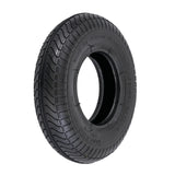 200x50 Tire with Street Tread for Razor A5 Air, E Prime Air, & E Prime III Scooters, featuring a close-up of the tread pattern for enhanced traction on wet surfaces.