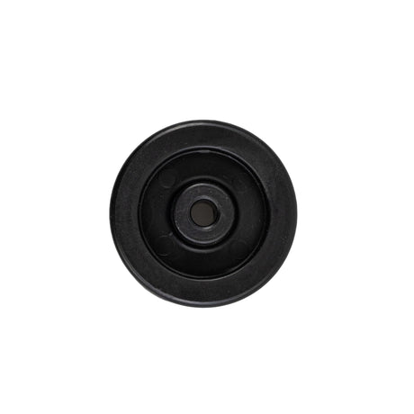 Rear Anti-Tip Wheel for the Golden Technologies Companion I (GC240) and Companion II (GC340), shown as a close-up of a black, round object with a central hole, ensuring scooter stability.