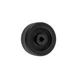 Rear Anti-Tip Wheel for the Golden Technologies Companion I (GC240) and Companion II (GC340) features a round, black design with a central hole, ensuring stability and easy transport for your scooter.