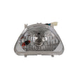 Headlight for 110cc Coolster & TaoTao ATVs (select models), featuring visible wires and a close-up view of the bulb, suitable for enhancing safety in low light conditions.