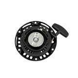 Recoil Pull Start for Motovox MBX10, MBX11, & MBX12 Mini Bikes featuring a black and silver pulley with a visible handle, compatible with 80cc or 97cc 4-stroke engines.