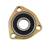 Rear Bearing Hub with 10 mm Mounting Hole Diameter for TaoTao ATK125A, Jeep Auto, & Targa 150 Go-Karts, featuring a circular metal structure with a pre-installed 6305RS bearing.