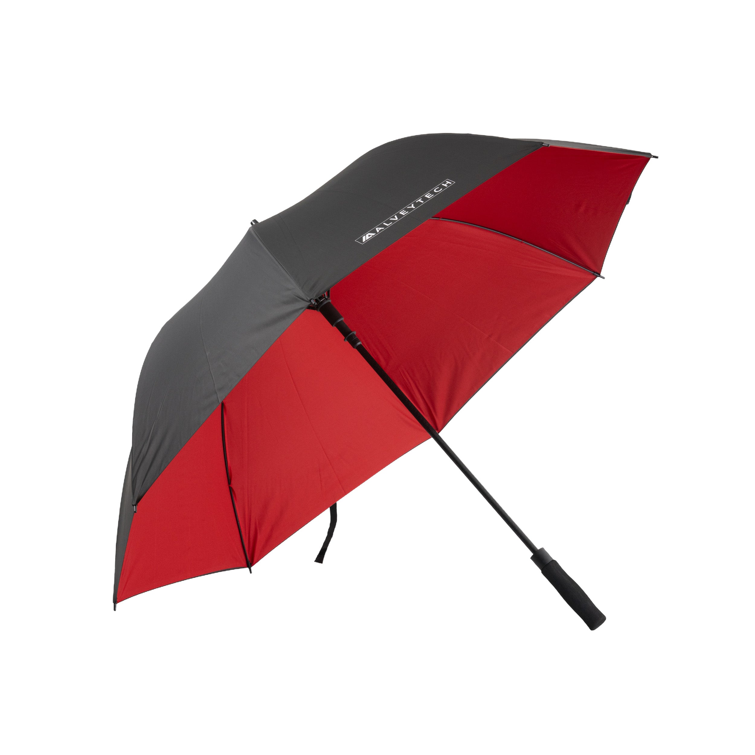 Golf Umbrella with Foam Handle, showcasing a sturdy, lightweight design and comfortable foam hand grip. Ideal for windy weather, this umbrella ensures durability and ease of use.