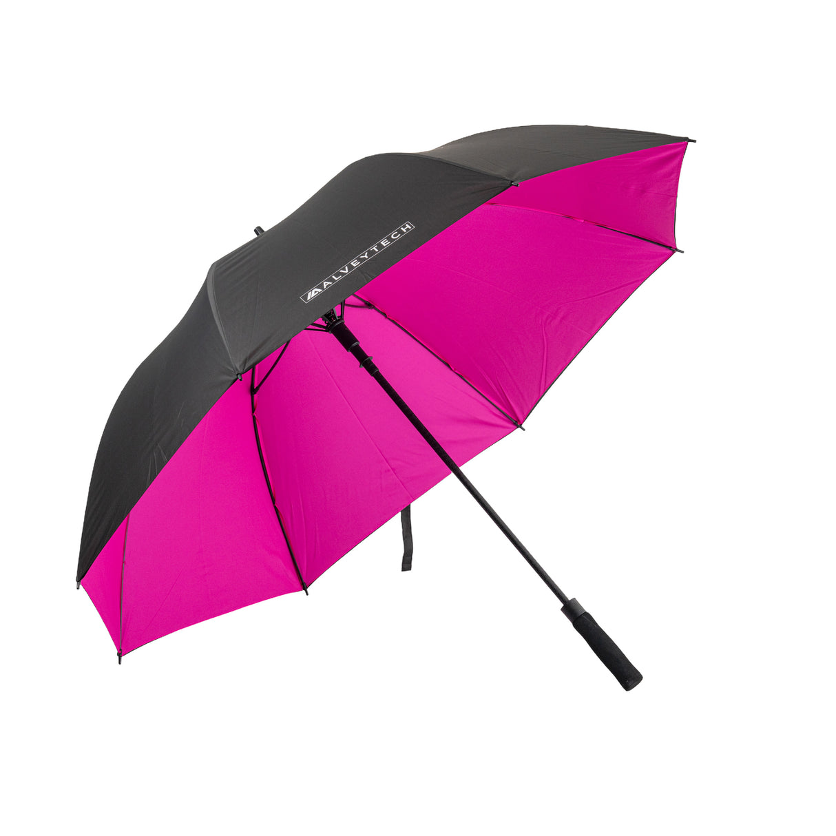 Golf Umbrella with Foam Handle, designed for durability and comfort, featuring a lightweight frame, large canopy, and soft foam grip for a secure hold even in wet conditions.