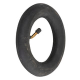 Inner Tube with an Angled Valve for Wheelchairs, featuring a close-up of the black rubber tire with visible brass valve stem, ideal for smaller wheels on pneumatic casters and transport wheelchairs.