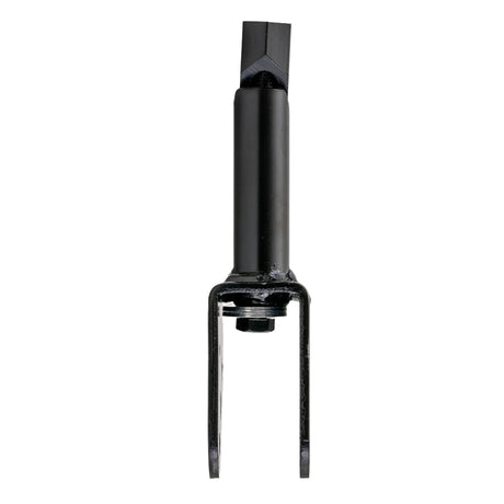 Tiller Yoke Assembly for the Golden Technologies Companion I (GC240), Companion II (GC340/GC440), & Patriot, featuring a black metal frame with a handle and visible nut, essential for steering.