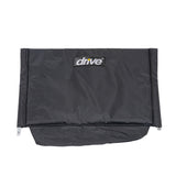 26 Seat Back Upholstery for the Drive Medical Bariatric Sentra EC Heavy-Duty Extra-Extra-Wide Wheelchair, featuring a black bag with a white logo and eight reinforced mounting holes along the sides.