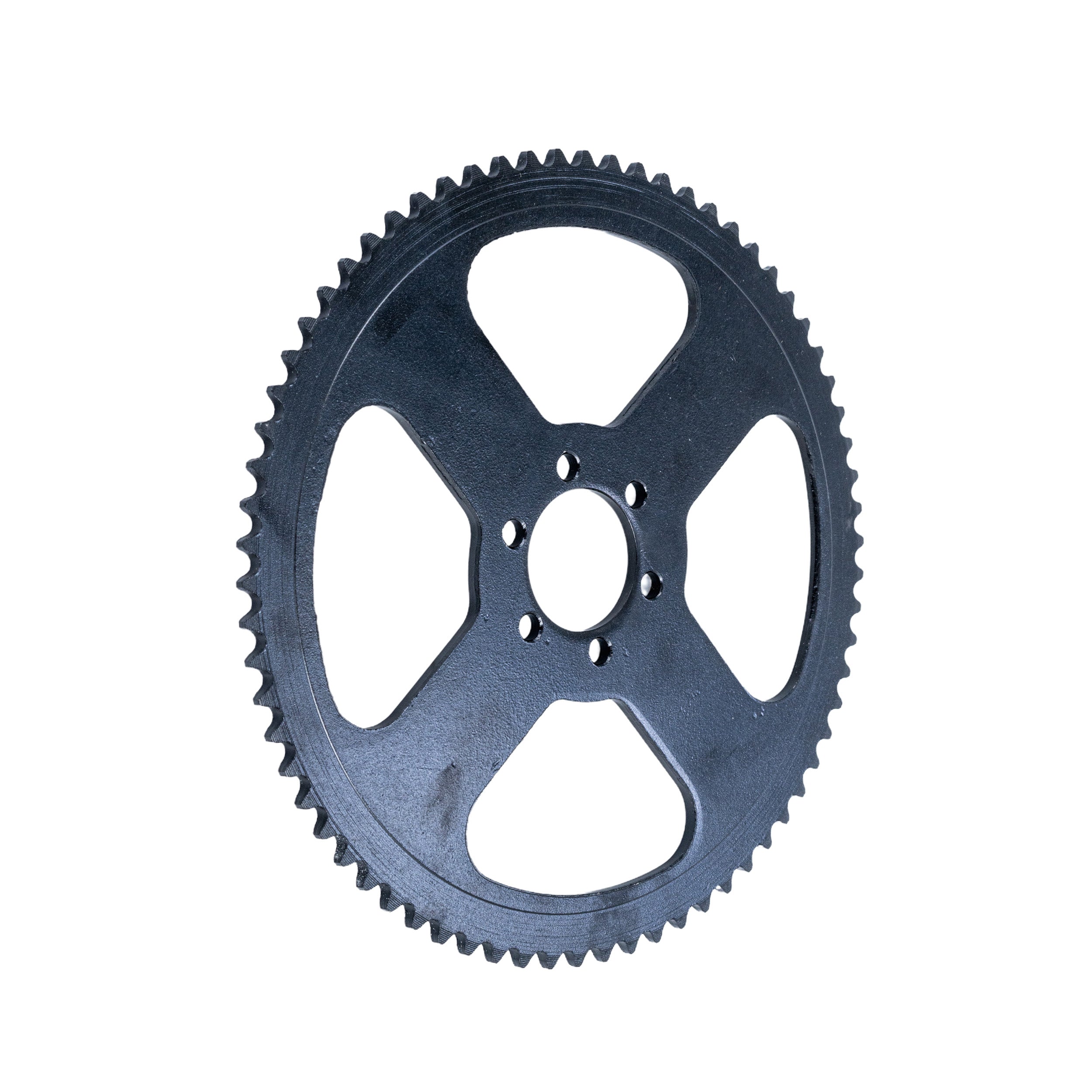 #35 Chain 70 Tooth Sprocket for the Baja Doodle Bug Mini Bike (Blitz, Dirt Bug, Racer), featuring a black circular gear with a central hole, suitable for various #35 chain motorsports applications.