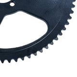 #35 Chain 70 Tooth Sprocket for Baja Doodle Bug Mini Bike, showing a detailed view of the black gear with a central hole, ready to mount on various mini bike models.