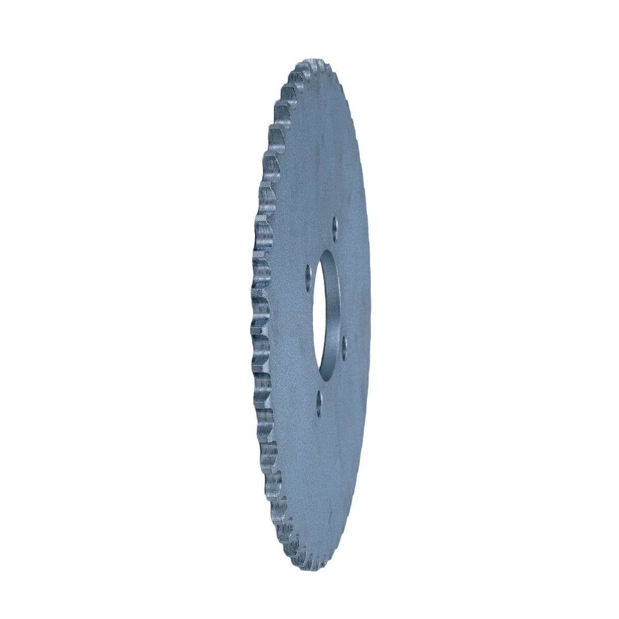 Close-up of the #40/41/420 Chain 48 Tooth Sprocket for Go-Karts & Mini Bikes, showcasing its detailed gear teeth designed for efficient power transfer to the drive wheel.