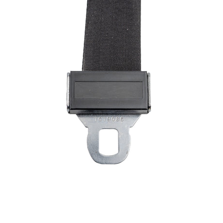 60 Seat Belt for the Pacesaver Scout M1 featuring a sturdy black nylon strap with a durable metal push button buckle, designed for secure attachment and adjustability up to 60 inches.