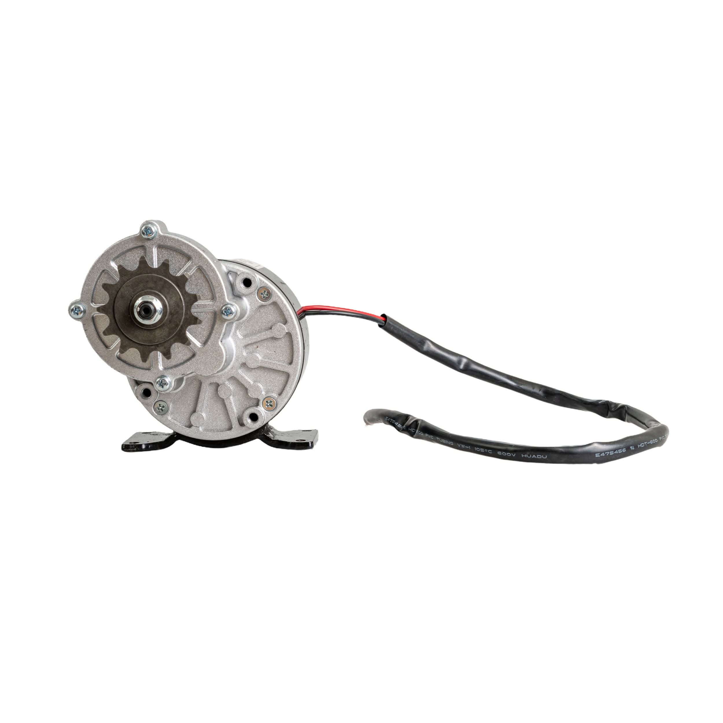 bicycle electric motor kit amazon 24 Volt 250 Watt Gear Reduction Motor with 13 Tooth Chain Sprocket for – Monster Scooter Parts
