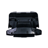 Rear Battery Shroud Door for Jazzy Elite 14 & Elite HD Power Chairs, a black plastic rear body panel designed to cover and protect the battery tray, ensuring durability and safeguarding the batteries.