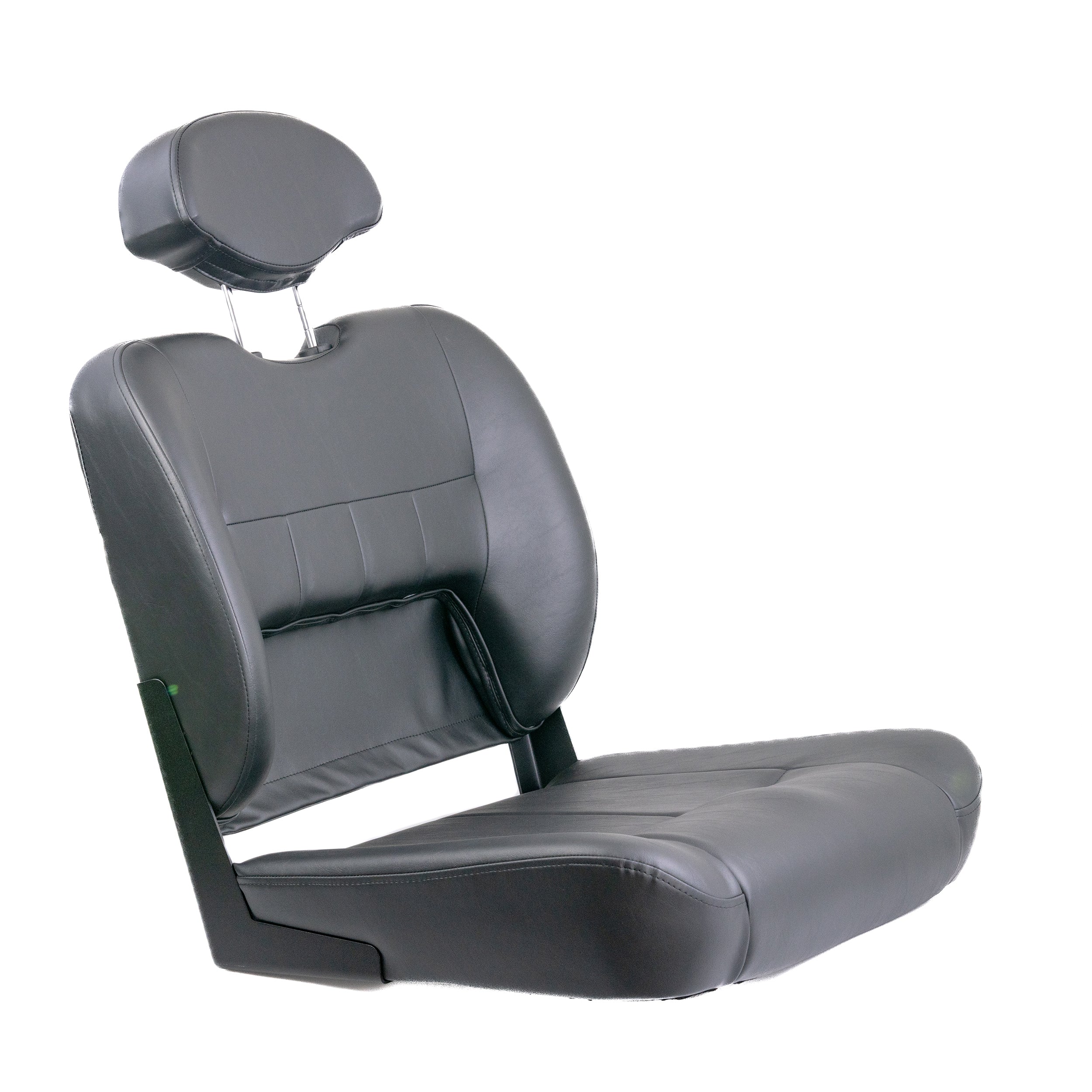 26X 20 Hi-Back Seat Assembly for the Jazzy 1450, featuring a headrest and a handle, compatible with scooters and power chairs.