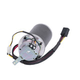 Motor with Brake Assembly for the Pride Travel Pro (SC36) featuring a small cylindrical metal motor with attached wires, essential for maintaining scooter or power chair functionality.