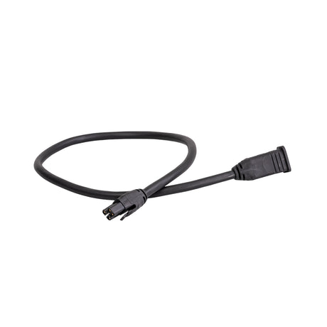 Dynamic LiNX Bus Extension Cable for the Jazzy Elite HD, 15 length with durable rubber coating, featuring male and female 4 pin connectors with push clips for secure attachment.