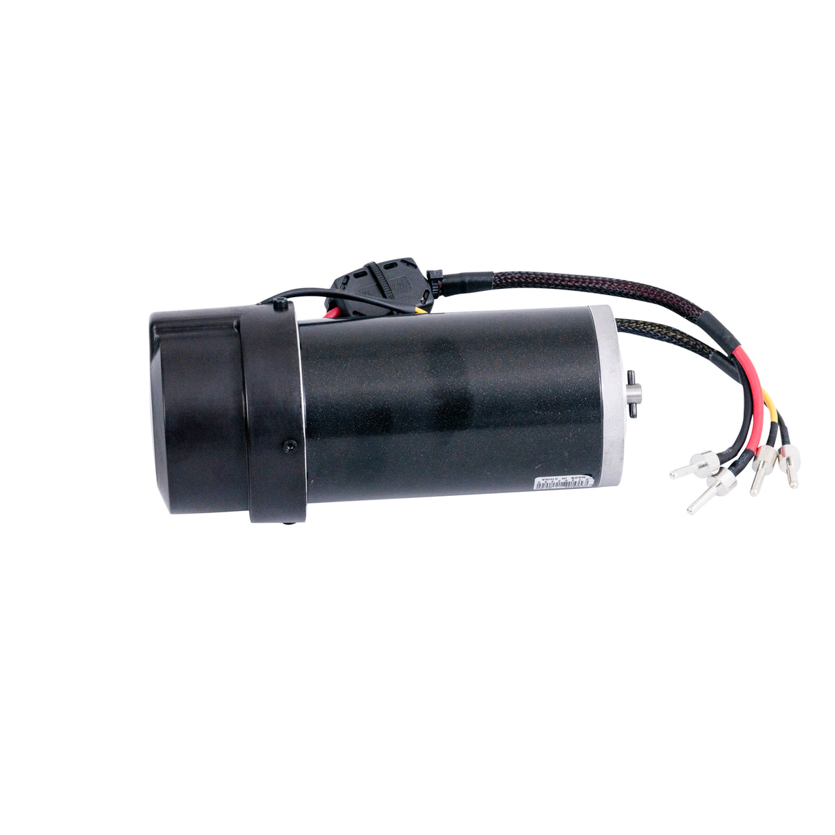 LINIX Brake & Motor Assembly with Coupler Key for Go-Go Elite Traveller & Ultra X Mobility Scooters, featuring a black motor with attached wires, designed for easy plug-in connections.