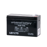 12 Volt 7 Ah Battery for Best Choice Products 12V Ride-On Toys, black with white text, close-up showing branding and specifications, ideal replacement for various ride-on models.