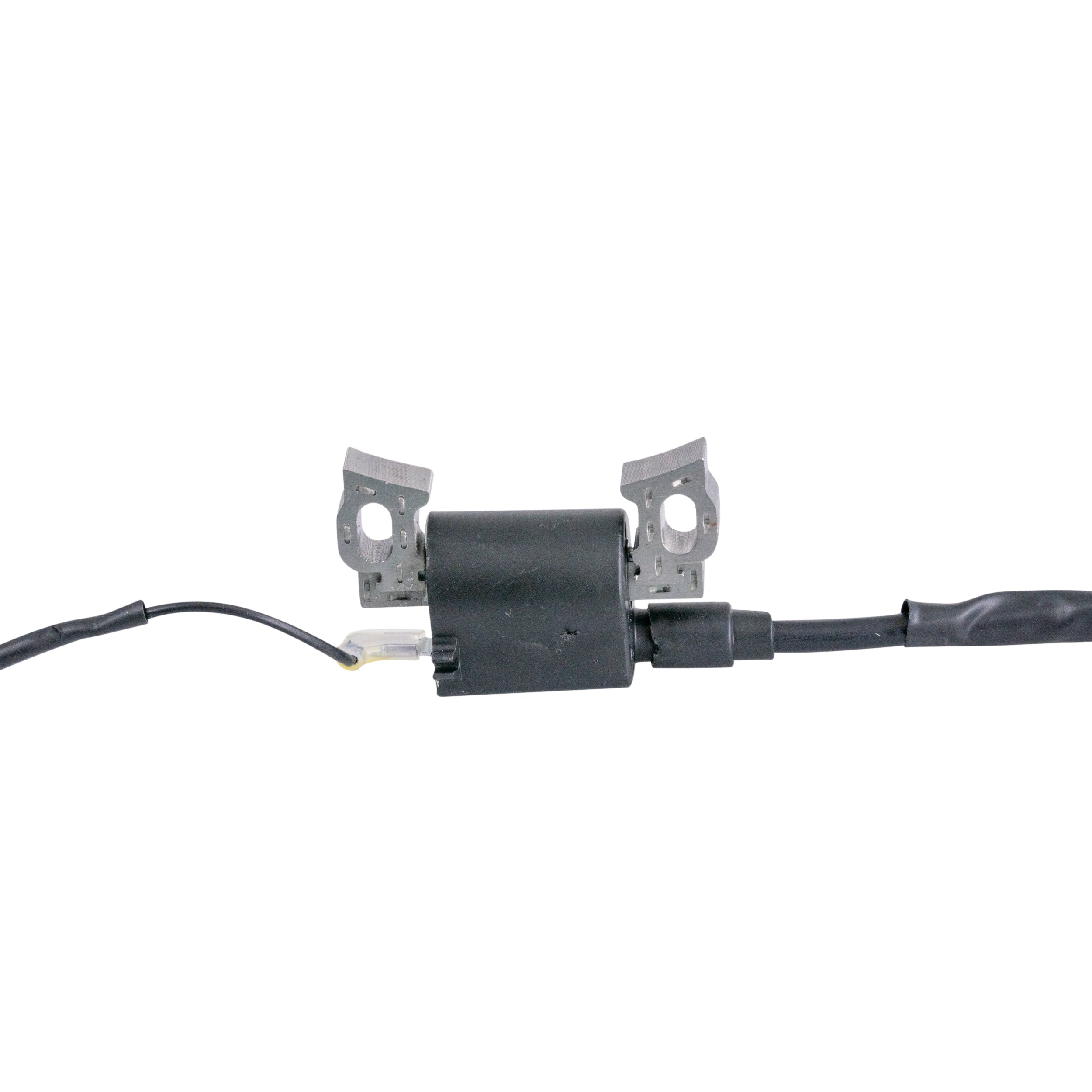 196cc 6.5 Hp Honda GX200 Clone Ignition Coil for Baja Mini Bike MB165 & MB200, featuring a black electrical device with visible wires and connectors.