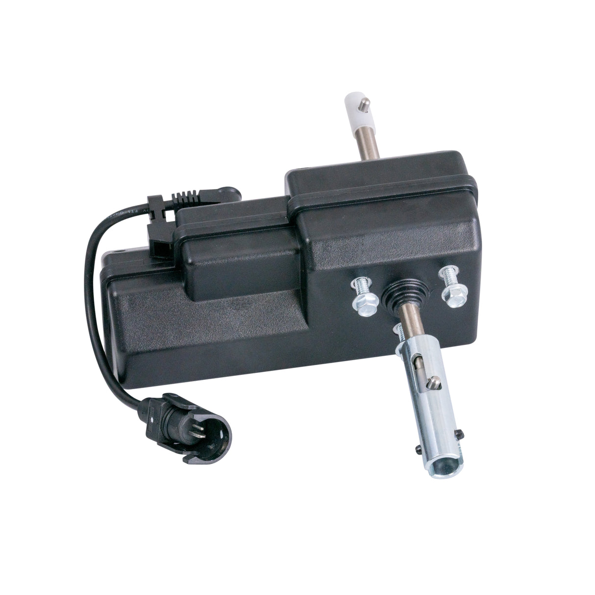 Hi/Low Motor for Invacare VA-G54 & G-Series Full Electric (G5510) Homecare Beds, featuring a black device with a cable and a visible bracket.