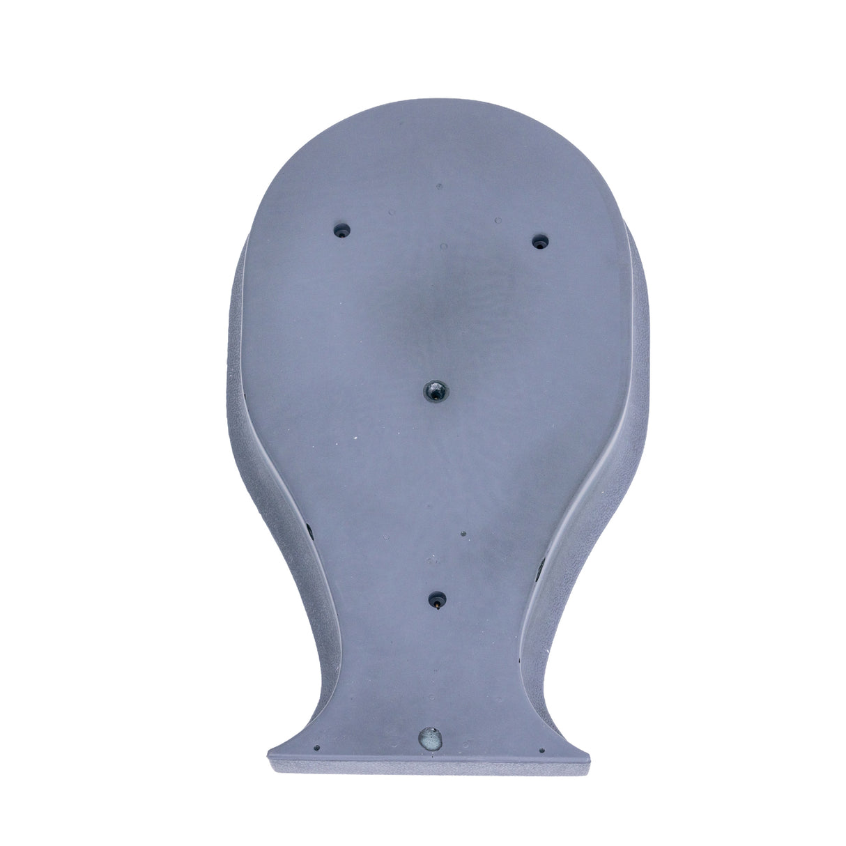 Seat Plug for an Invacare Commode, featuring a contoured design with multiple holes, designed to fit seamlessly into the commode gap, providing a flat and comfortable surface for the Mariner Rehab Shower Chair.