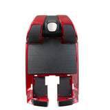 Red Front Shroud Cover for the Pride Victory 9 (SC609/SC609PS/SC709), a sleek red and black component designed for scooter and power chair maintenance.