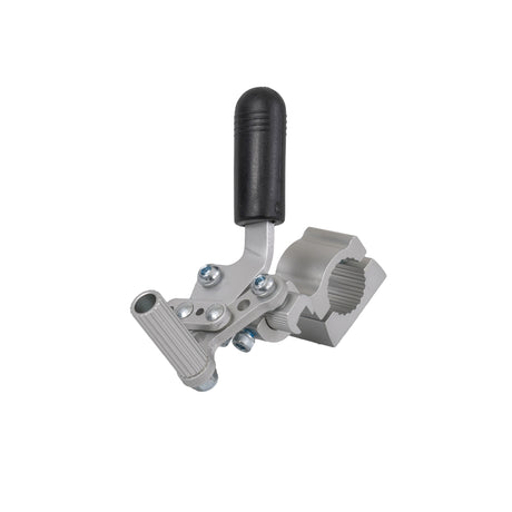 Left Push-to-Lock Brake for Drive Medical Viper Plus GT wheelchairs, featuring a metal tool with a black rubber handle and lever knob, designed for easy installation.