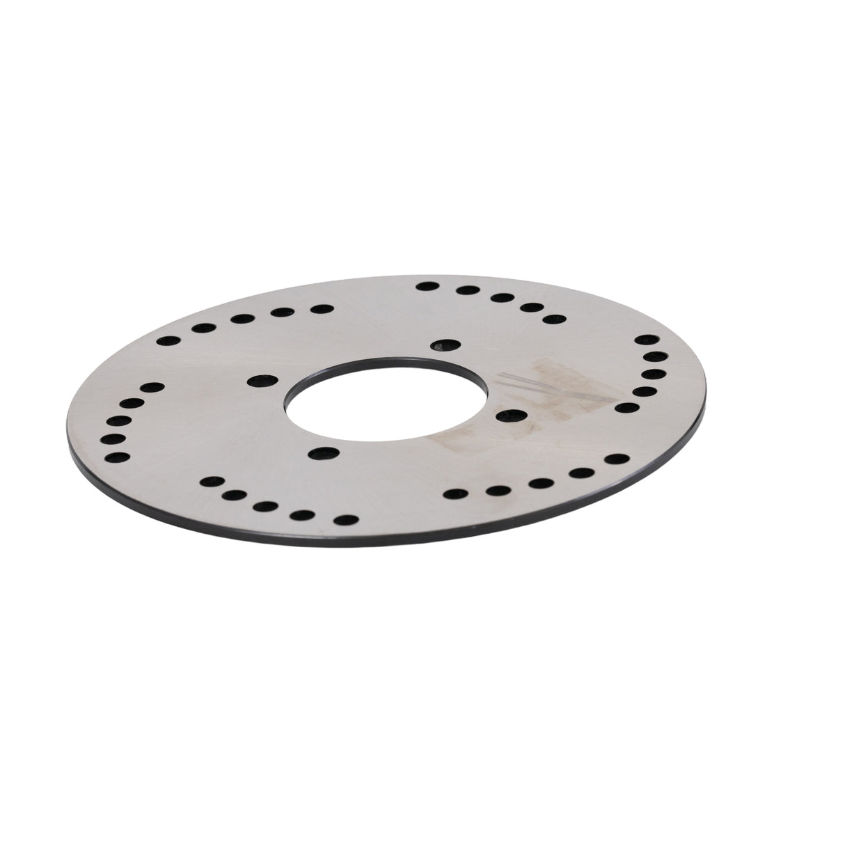 185 mm Brake Disc Rotor for Coleman KT196 & CK196 196cc 6.5 Hp Go-Karts, featuring a circular metal design with four evenly spaced mounting holes.