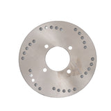 185 mm Brake Disc Rotor for Coleman KT196 & CK196 196cc 6.5 Hp Go-Karts; a circular metal disc with four mounting holes spaced 56.6 mm apart, suitable for replacing factory-installed brake discs.