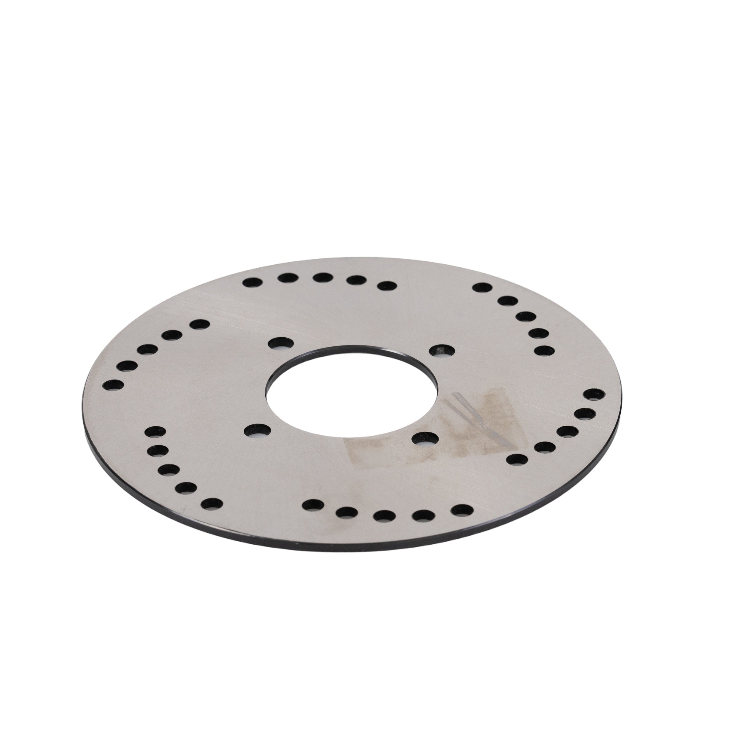 185 mm Brake Disc Rotor for Coleman KT196 & CK196 196cc 6.5 Hp Go-Karts, featuring a circular metal design with multiple holes and four mounting points.