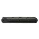 Black foam armrest pad for the Jazzy Air 2 & Pride Pursuit 2 (S7132) featuring a comfortable forearm channel, easy-to-clean molded foam upholstery, and visible screws for attachment.