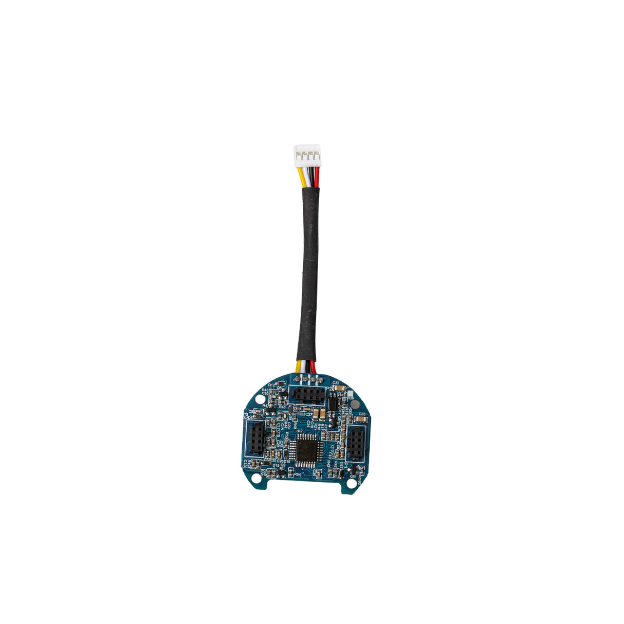 Battery Main BMS Board for Ninebot by Segway ES2 & ES4 Electric Scooters, featuring a detailed circuit board with connected wires and black cylindrical components.