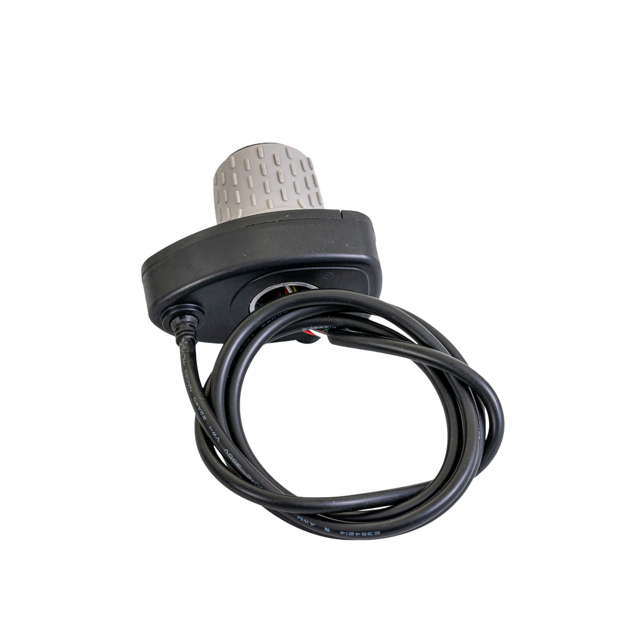 Razor Variable Speed 6-Wire Twist Grip Throttle with 41 Wires for the Razor MX500 (Versions 21+), MX650 (Versions 14+), & SX500 (Versions 1+), showcasing the black cable with grey cap and connector.